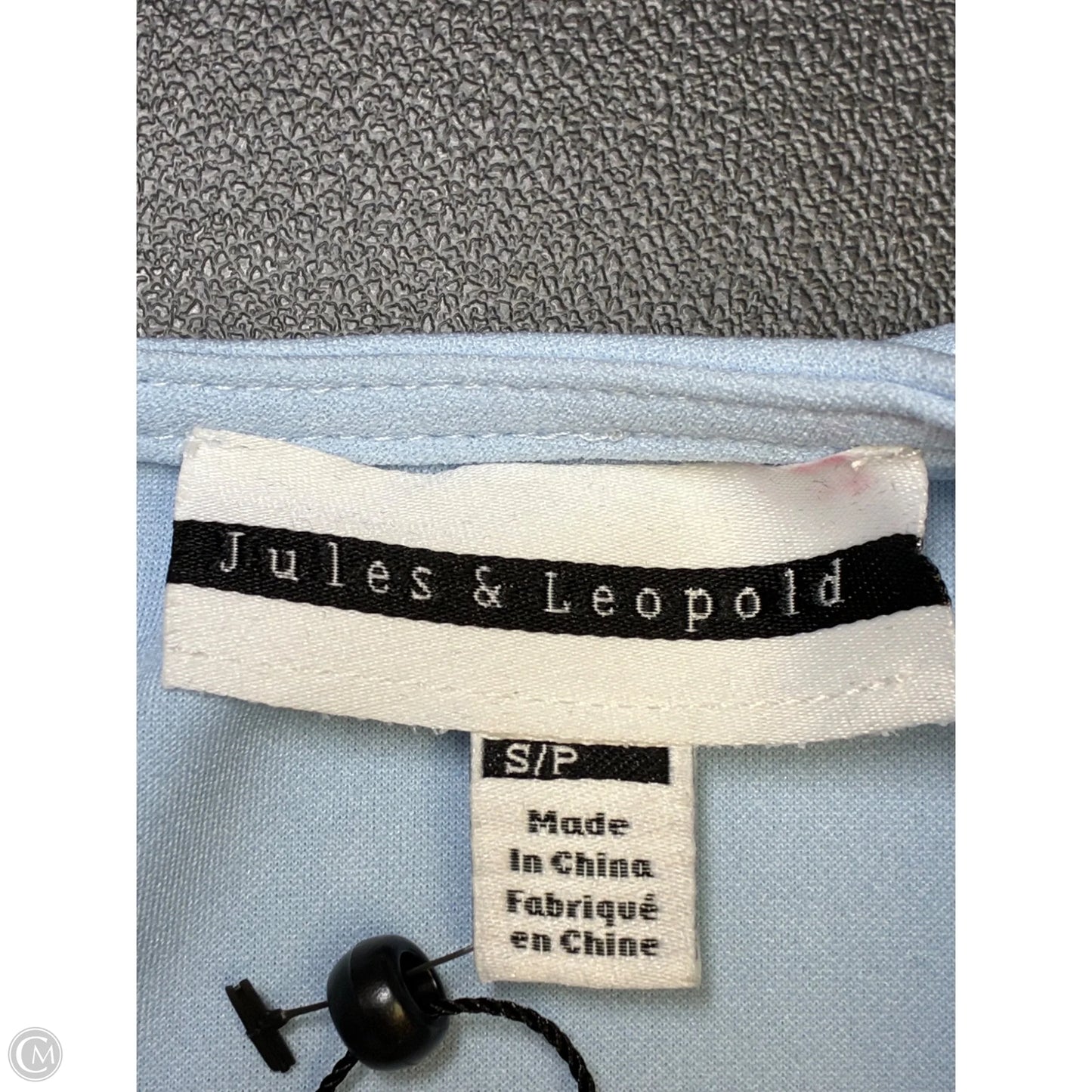 Blouse Sleeveless By Jules & Leopold In Blue, Size: S