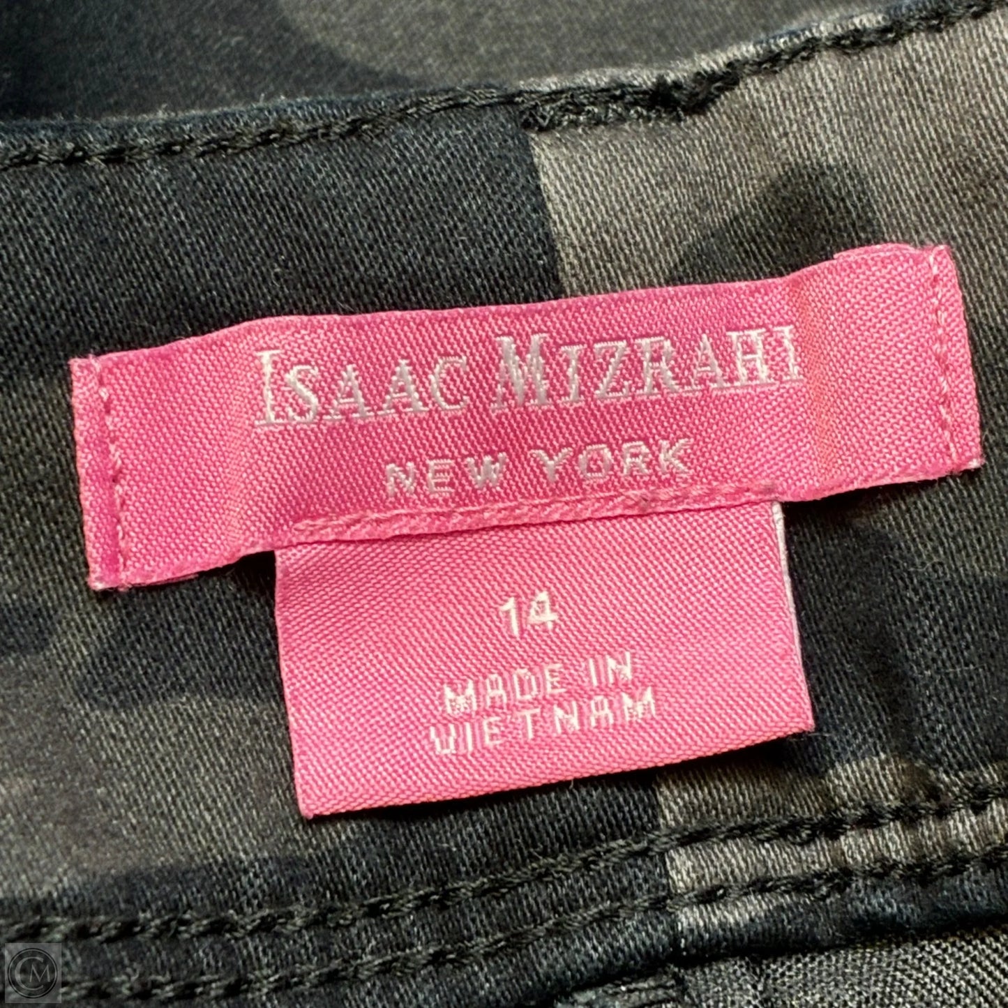 Shorts By Isaac Mizrahi In Camouflage Print, Size: 14