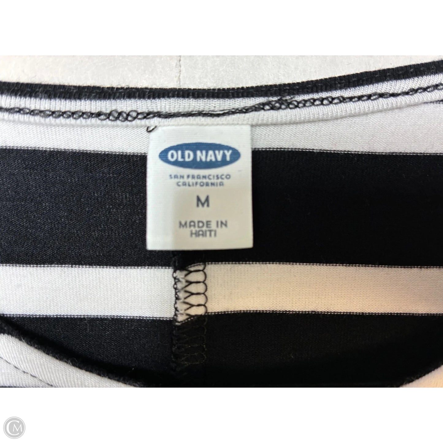 Dress Casual Short By Old Navy In Black & White, Size: M
