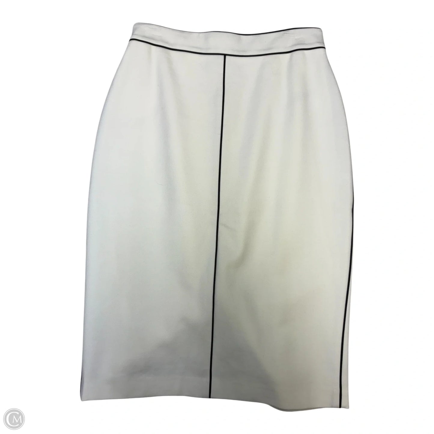 Skirt Midi By White House Black Market In Cream, Size: 2