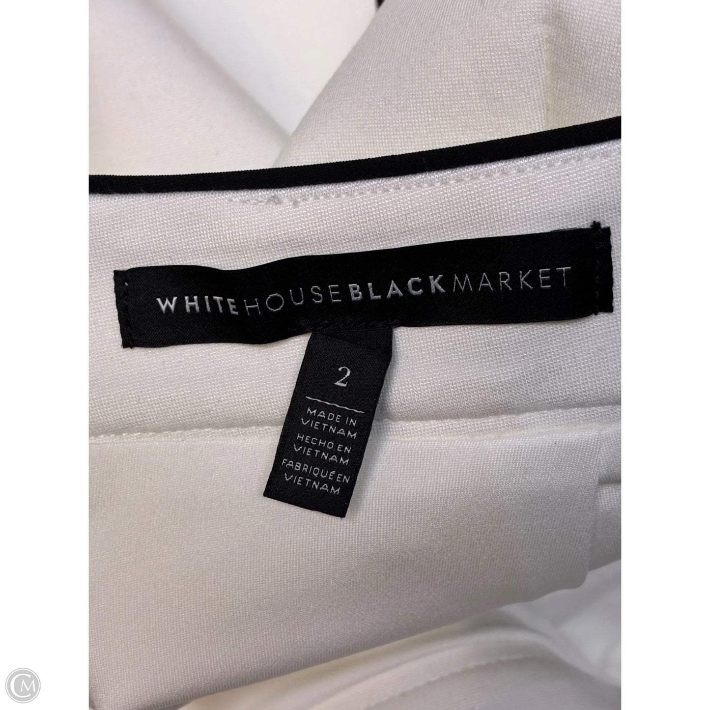 Skirt Midi By White House Black Market In Cream, Size: 2