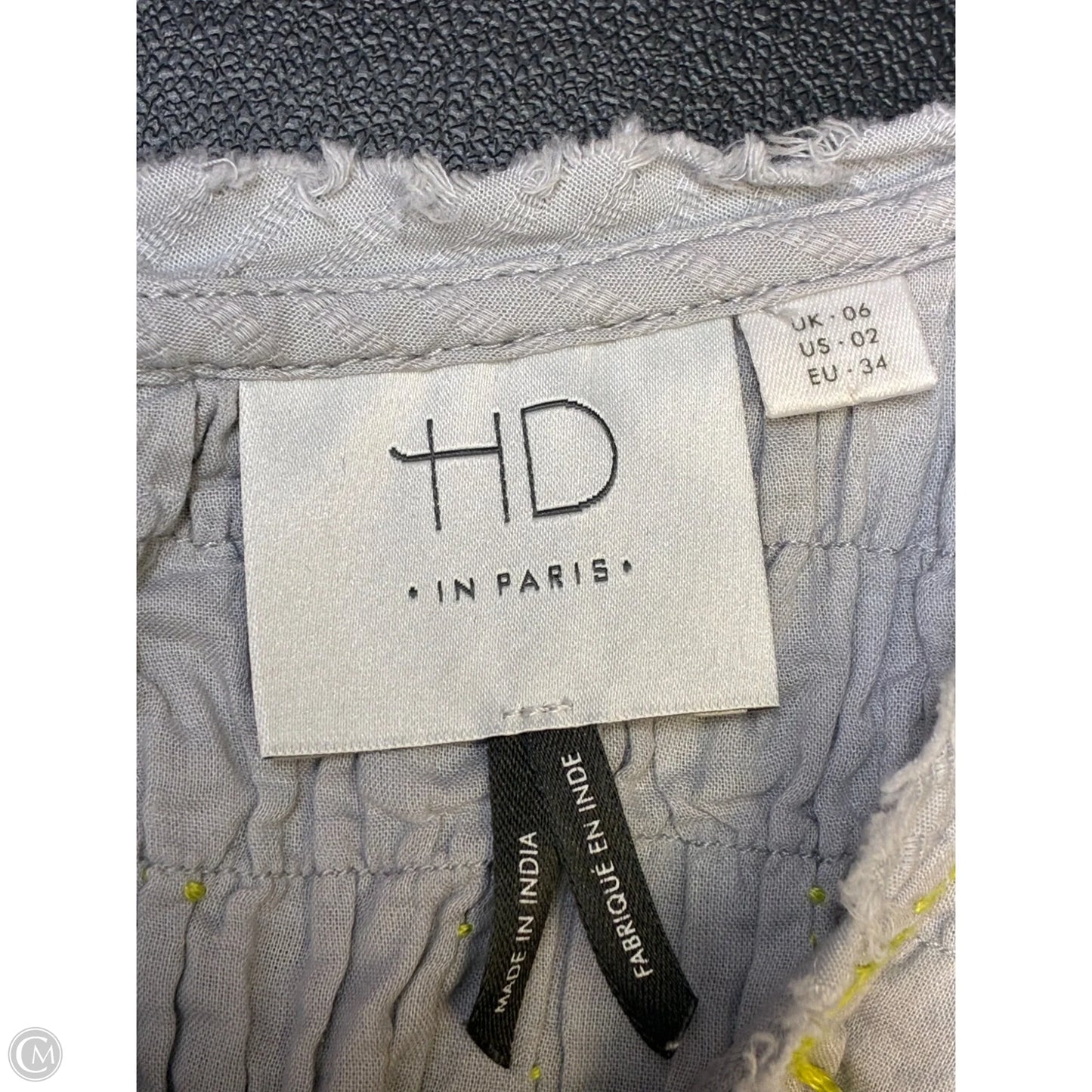 Top Sleeveless By Hd In Paris In Grey, Size: Xs