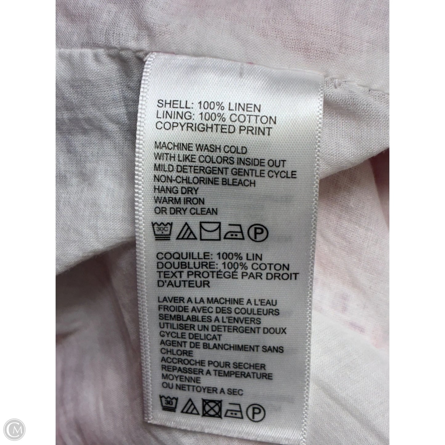 Dress Casual Midi By Tommy Bahama In Pink, Size: L