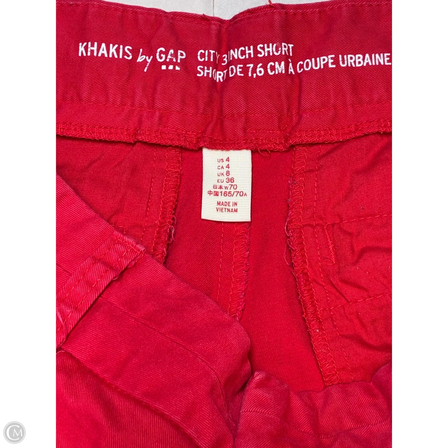 Shorts By Gap In Red, Size: 4