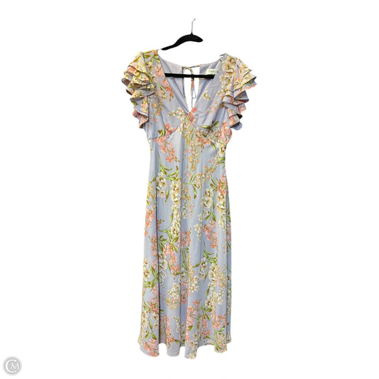 Dress Casual Maxi By Taylor In Floral Print, Size: S