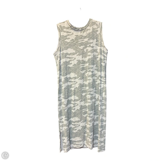 Dress Casual Maxi By Universal Thread In Camouflage Print, Size: 12