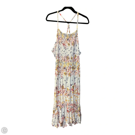 Dress Casual Midi By Maurices In Pink, Size: 1x