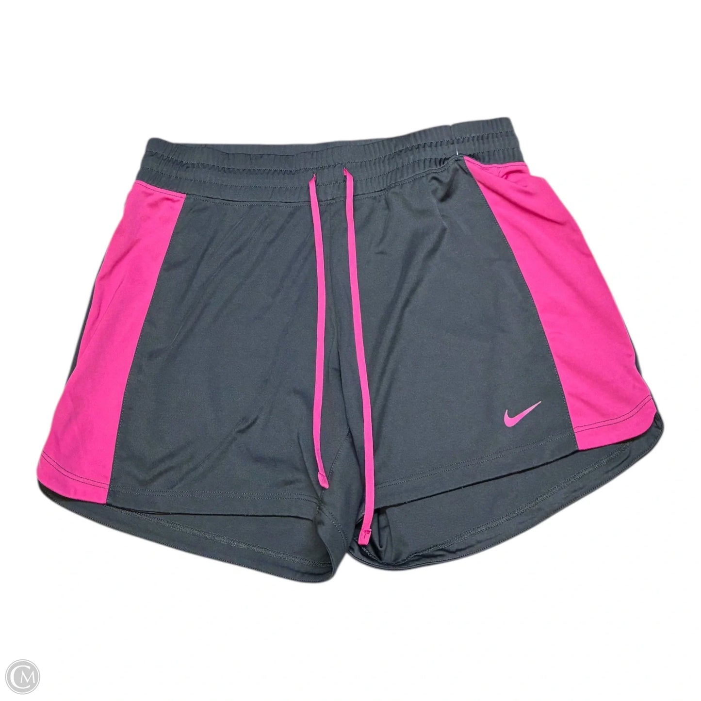 Athletic Shorts By Nike In Grey & Pink, Size: M