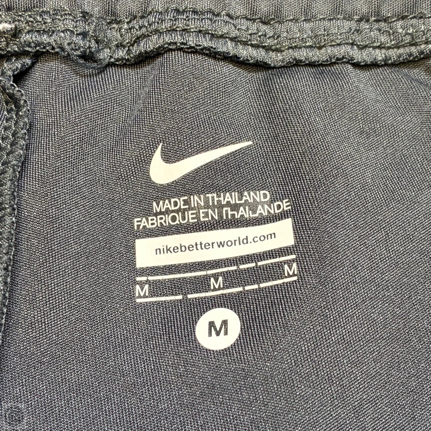 Athletic Shorts By Nike In Grey & Pink, Size: M