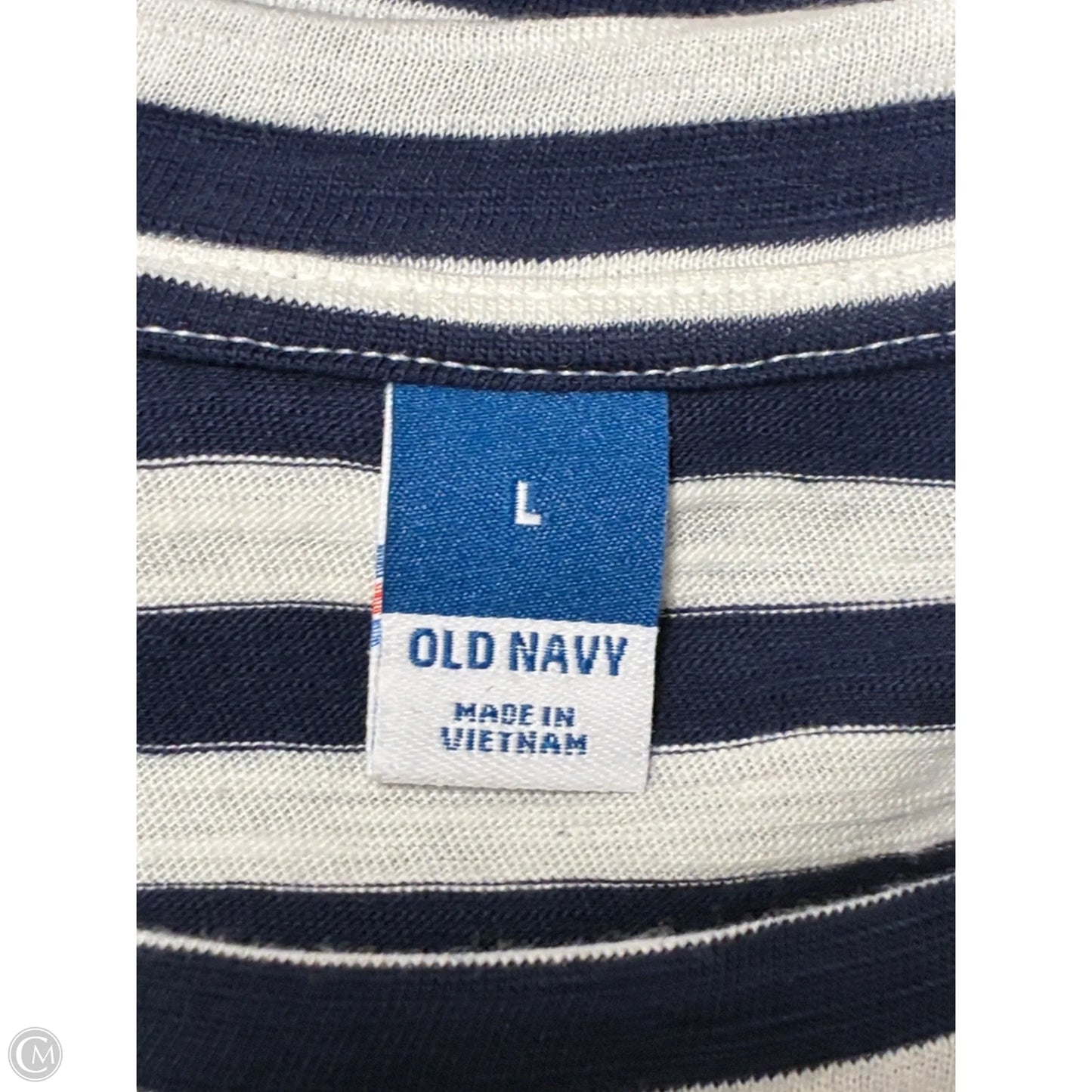 Dress Casual Short By Old Navy In Striped Pattern, Size: L