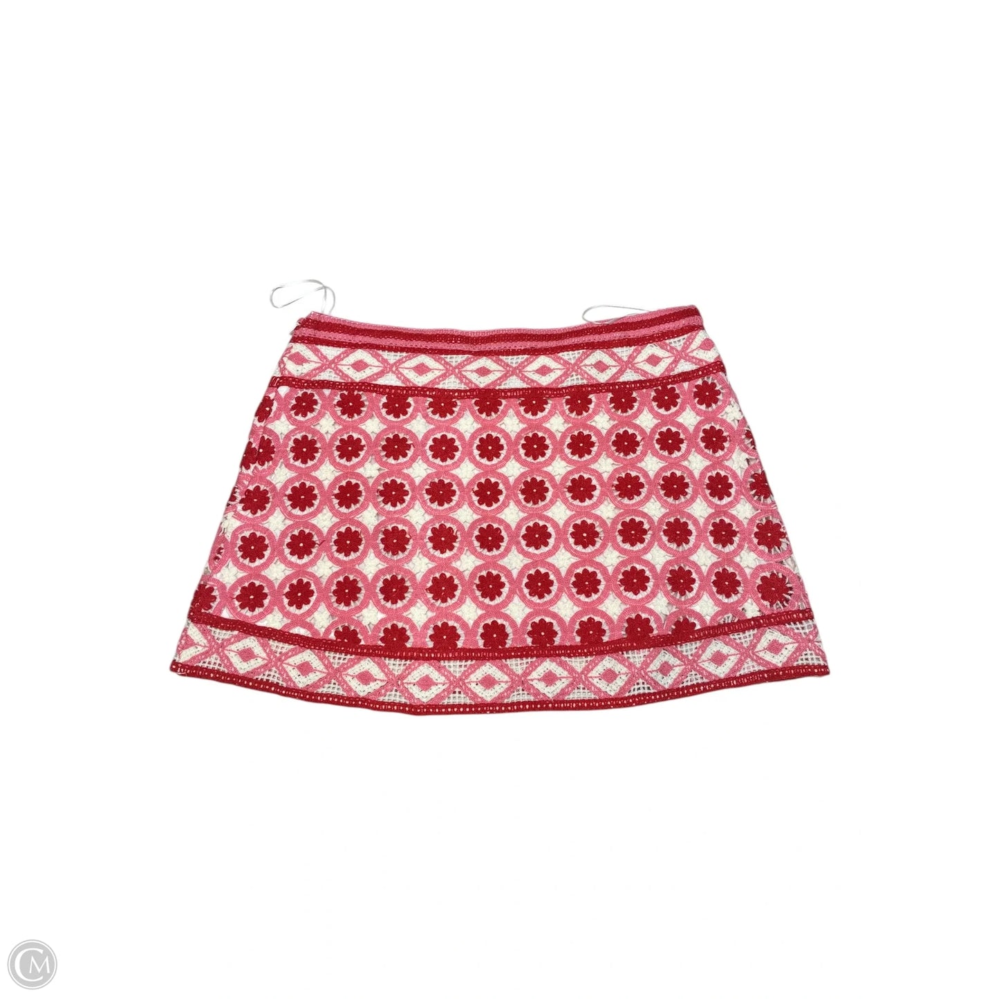Skirt Mini & Short By Chelsea And Violet In Pink & Red, Size: 14