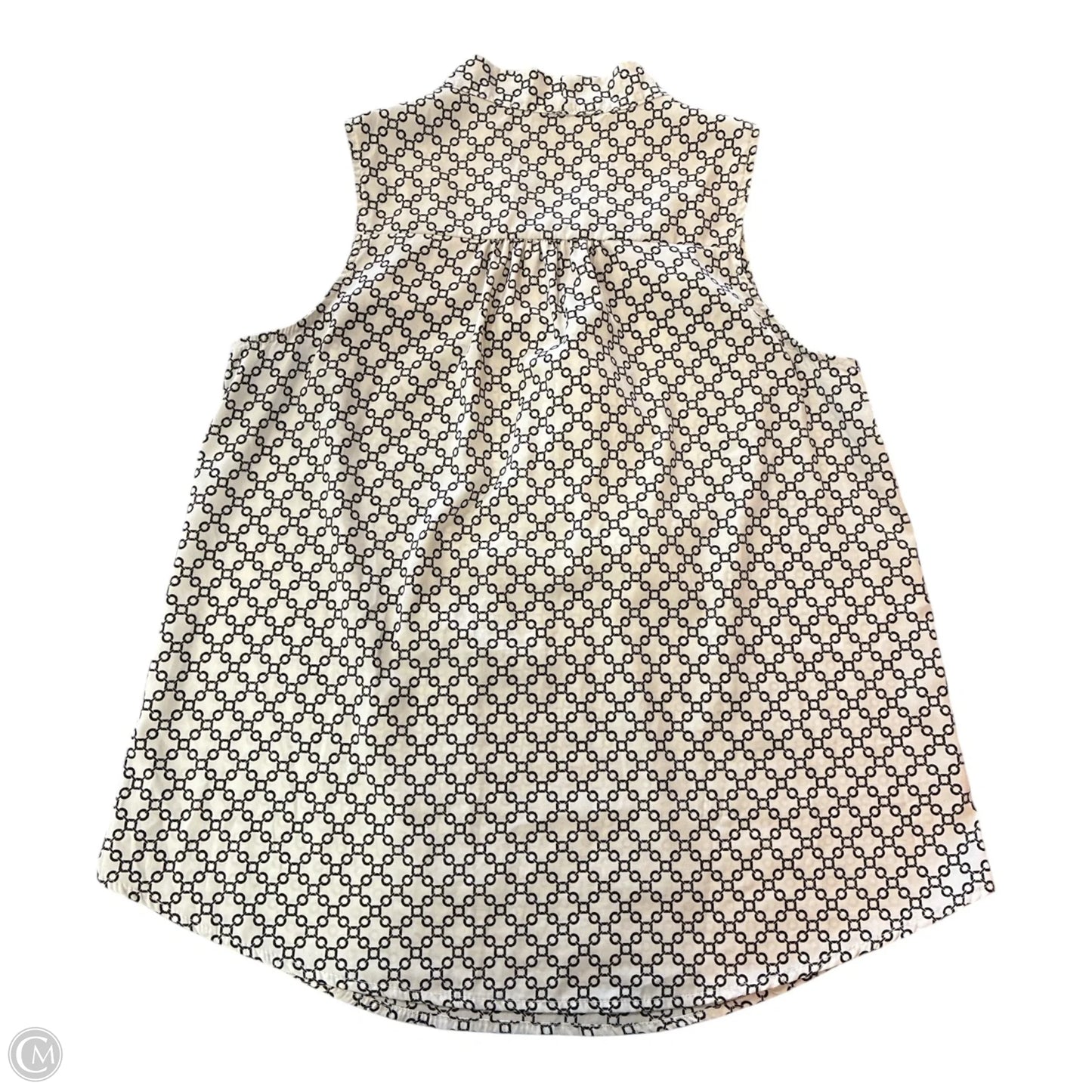 Top Sleeveless By 41 Hawthorn In White, Size: M