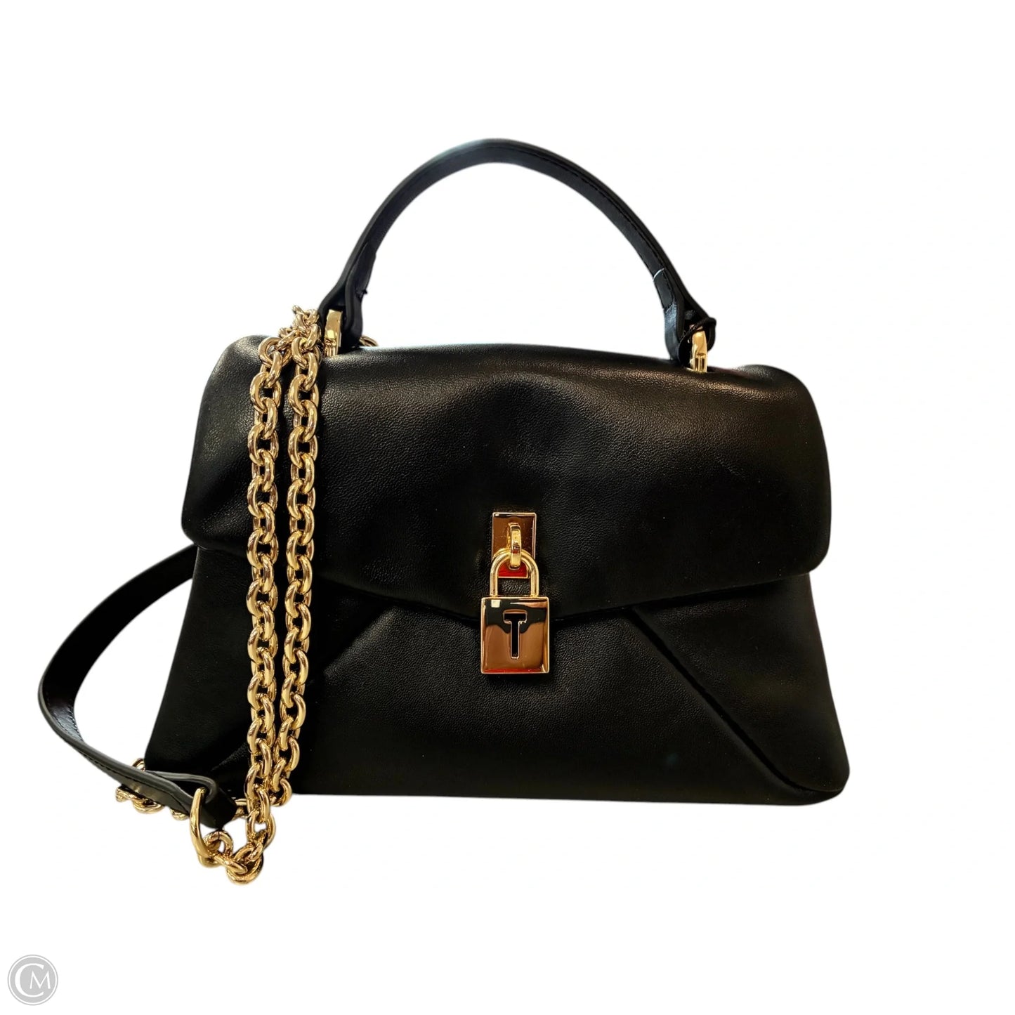Handbag Leather By Ted Baker, Size: Small