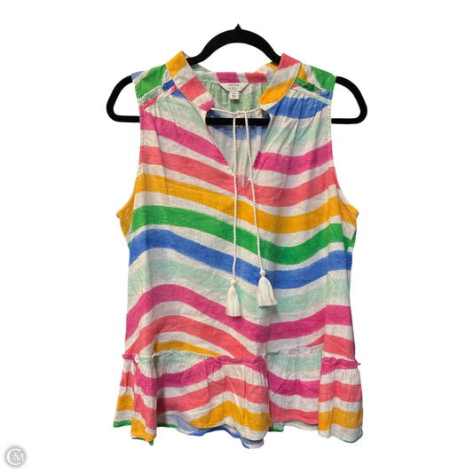 Top Sleeveless By Crown And Ivy In Multi-colored, Size: M