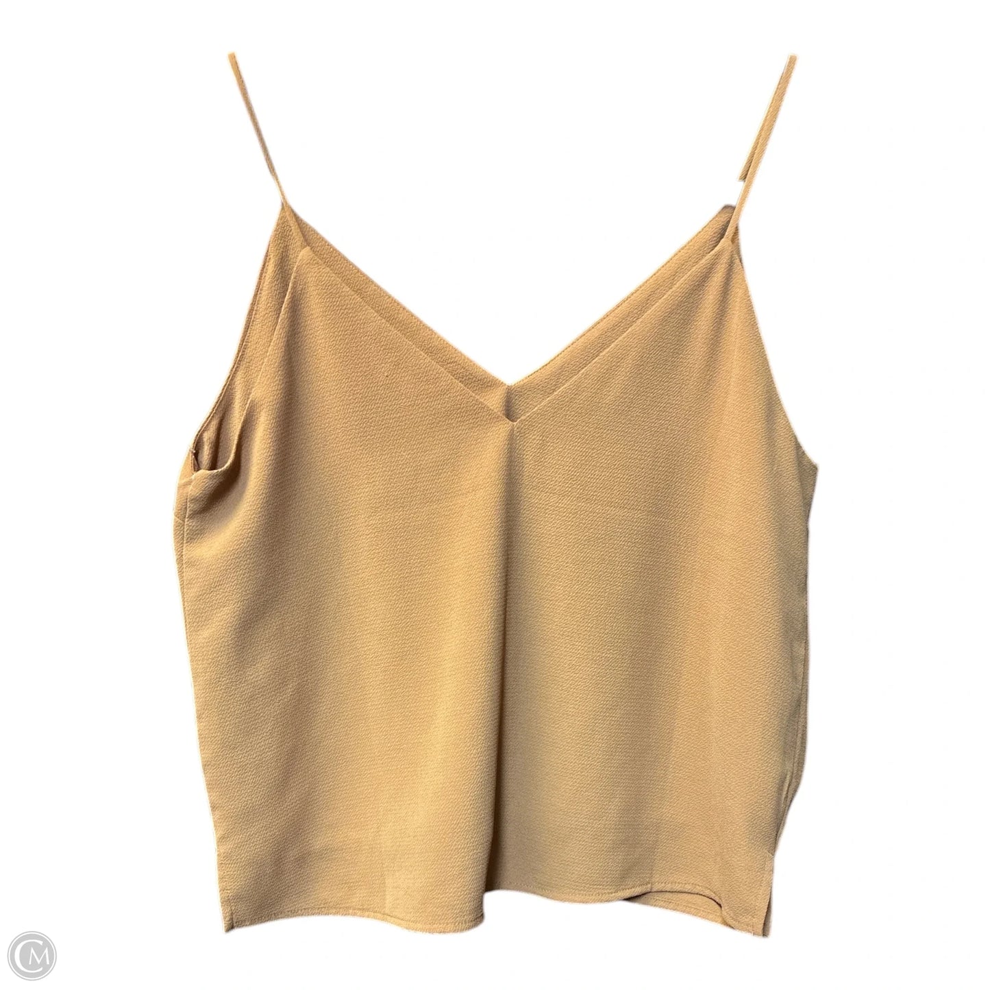Blouse Sleeveless By Forever 21 In Brown, Size: S