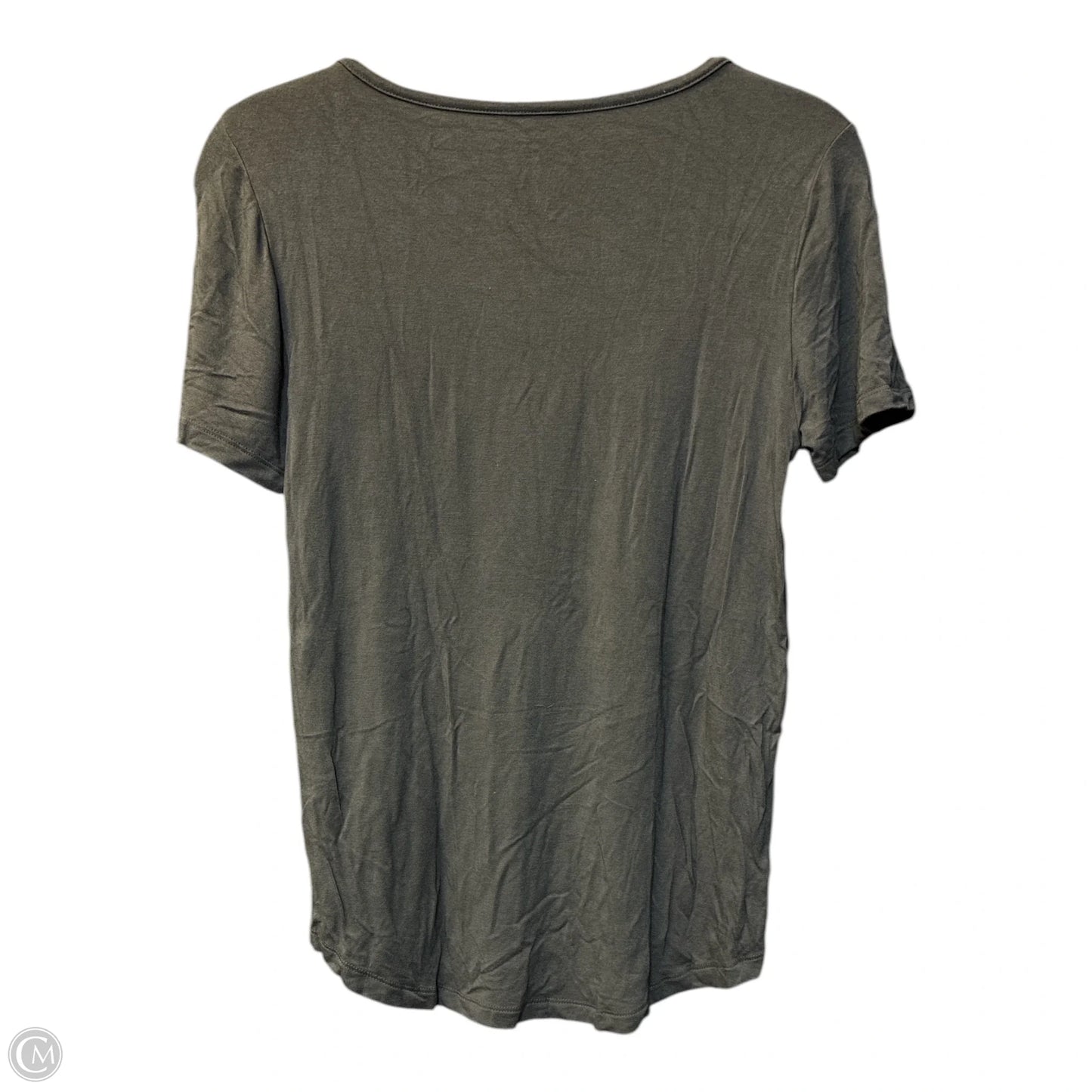 Top Short Sleeve Basic By Calvin Klein In Grey, Size: Xs