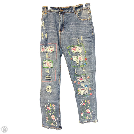 Jeans Skinny By Cmf In Multi-colored, Size: 22
