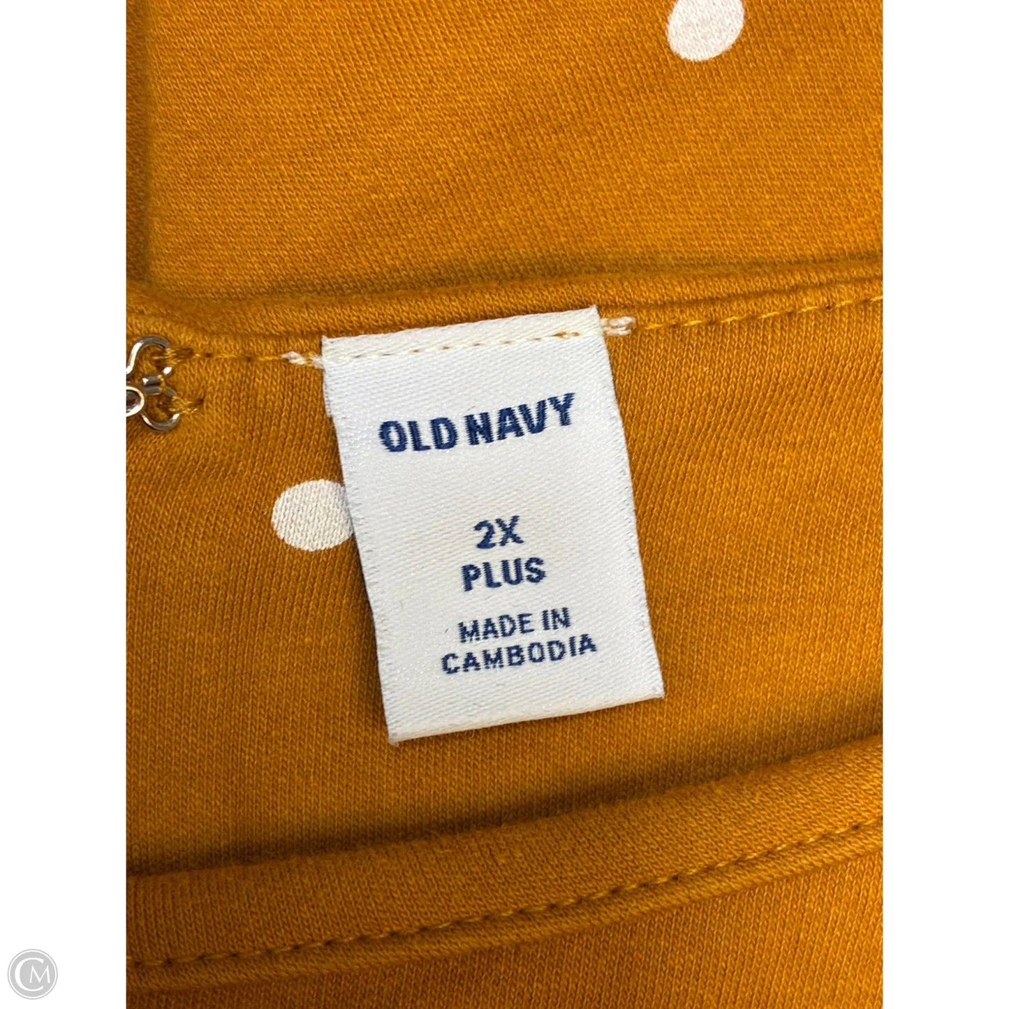 Dress Casual Short By Old Navy In Yellow, Size: 2x