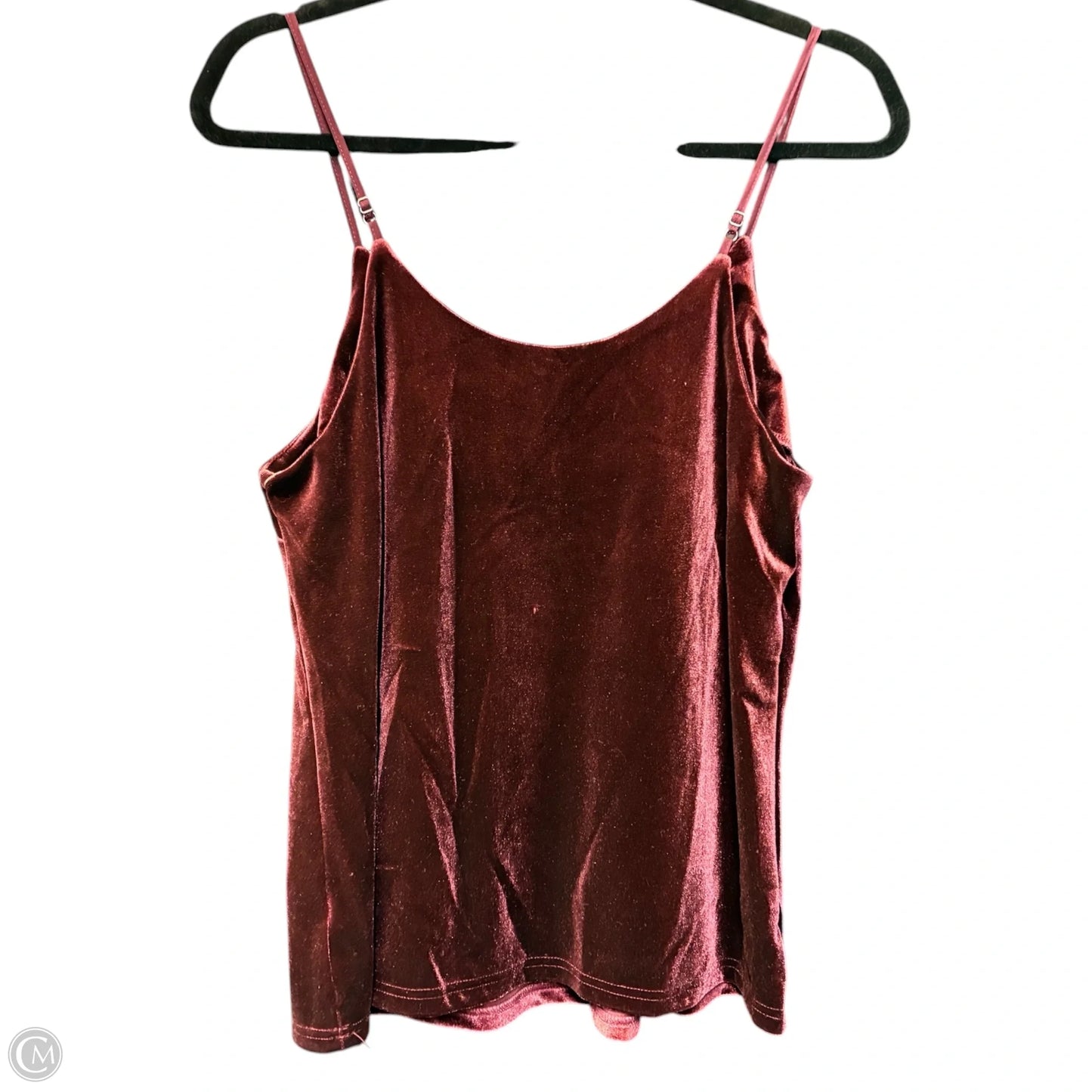 Blouse Sleeveless By A New Day In Red, Size: S