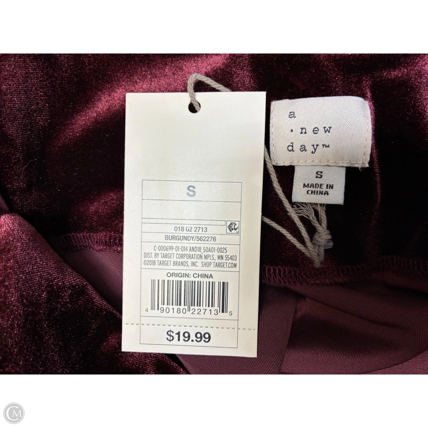Blouse Sleeveless By A New Day In Red, Size: S