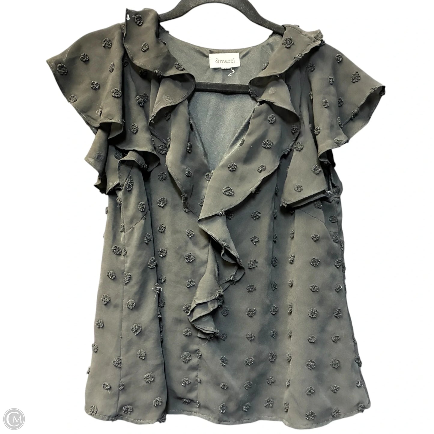 Blouse Sleeveless By &merci In Black, Size: M