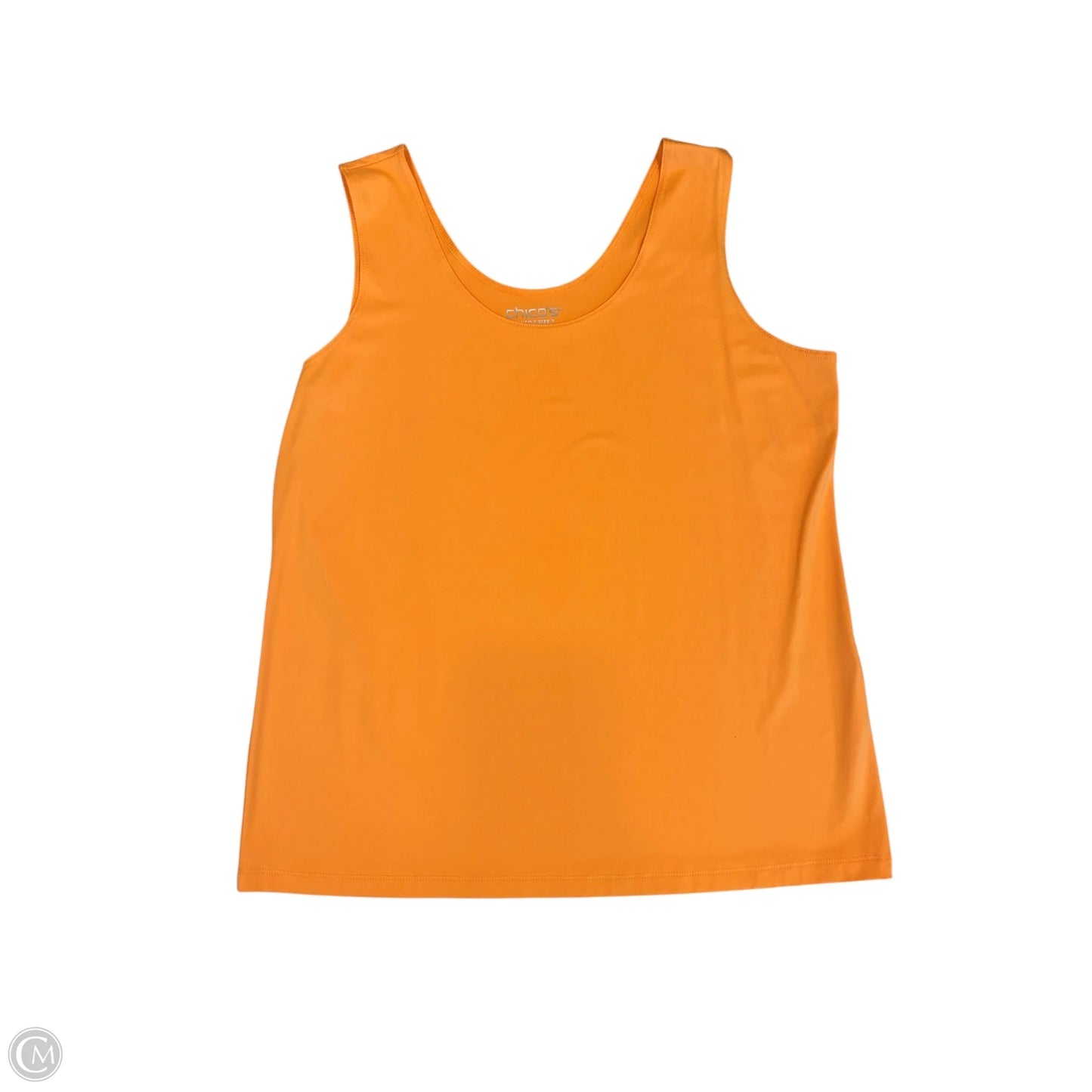 Tank Top By Chicos In Orange, Size: Xl