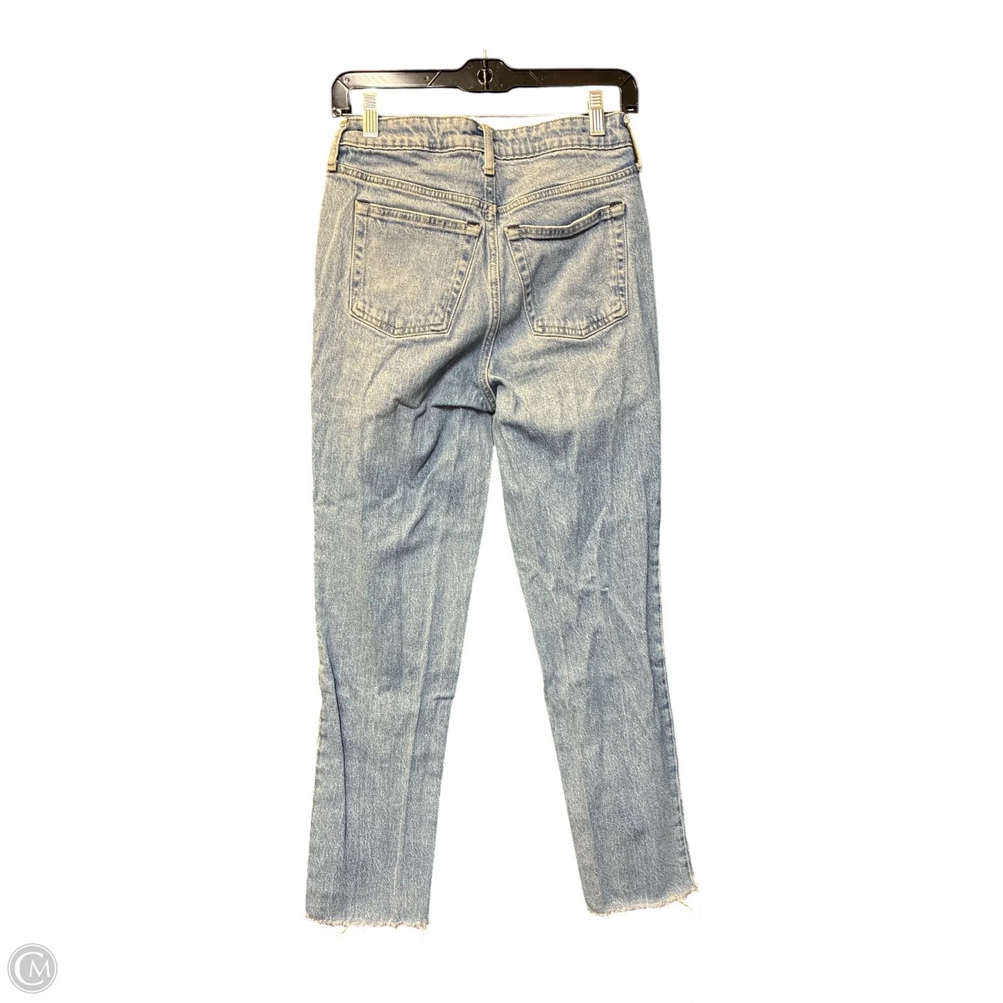 Jeans Straight By Free Assembly In Blue Denim, Size: 4