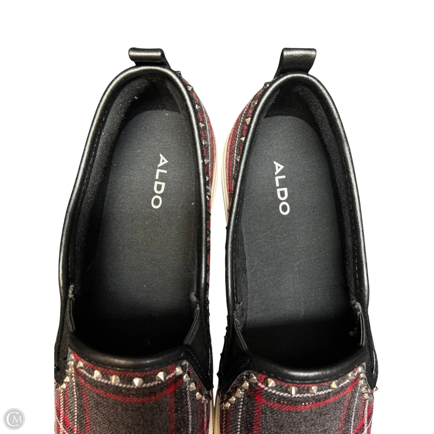 Shoes Sneakers By Aldo In Plaid Pattern, Size: 10