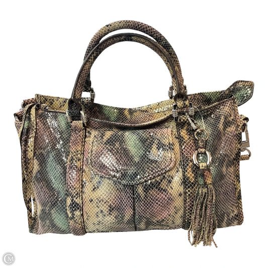 Handbag Leather By Aimee Kestenberg, Size: Medium