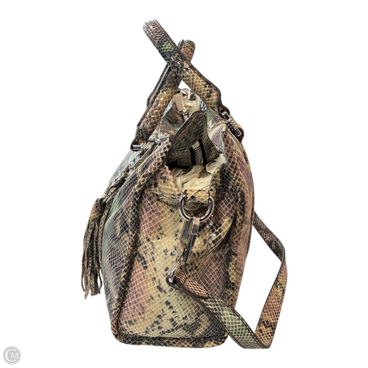 Handbag Leather By Aimee Kestenberg, Size: Medium