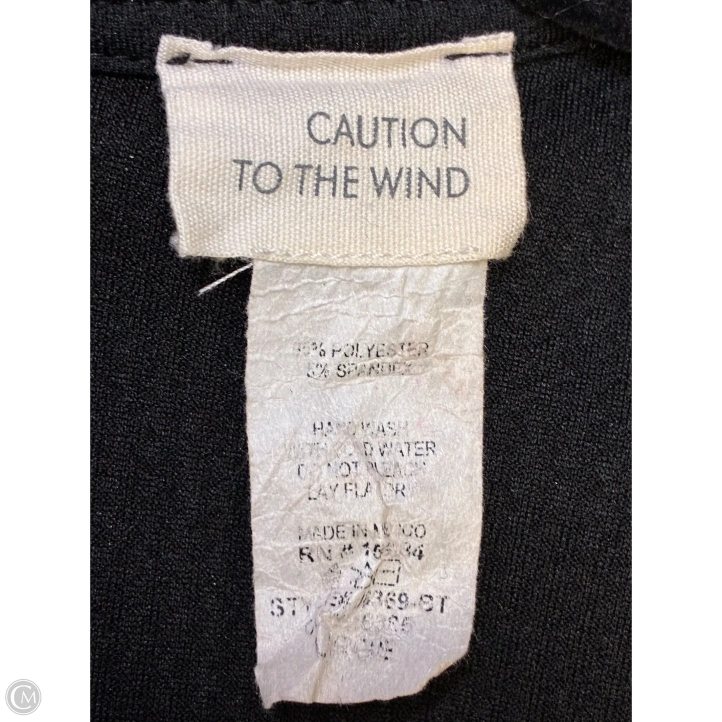 Jumpsuit By Caution To The Wind In Black, Size: L