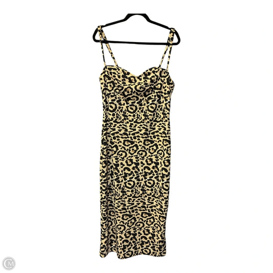 Dress Casual Midi By Shein In Animal Print, Size: 1x