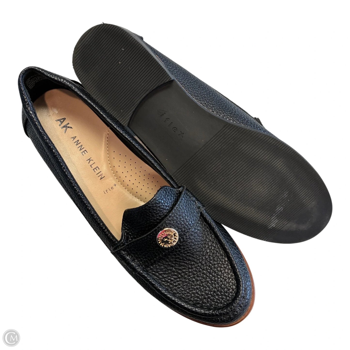 Shoes Flats By Anne Klein In Black, Size: 10