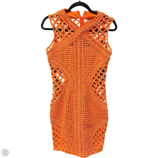 Dress Casual Short By Missguided In Orange, Size: S