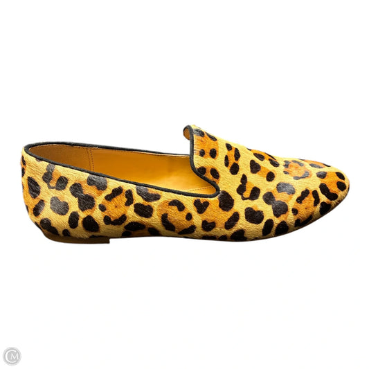 Shoes Flats By J. Crew In Animal Print, Size: 10