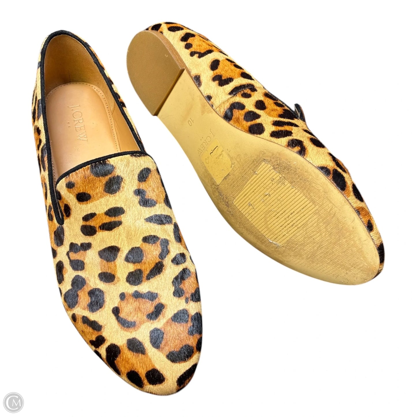 Shoes Flats By J. Crew In Animal Print, Size: 10