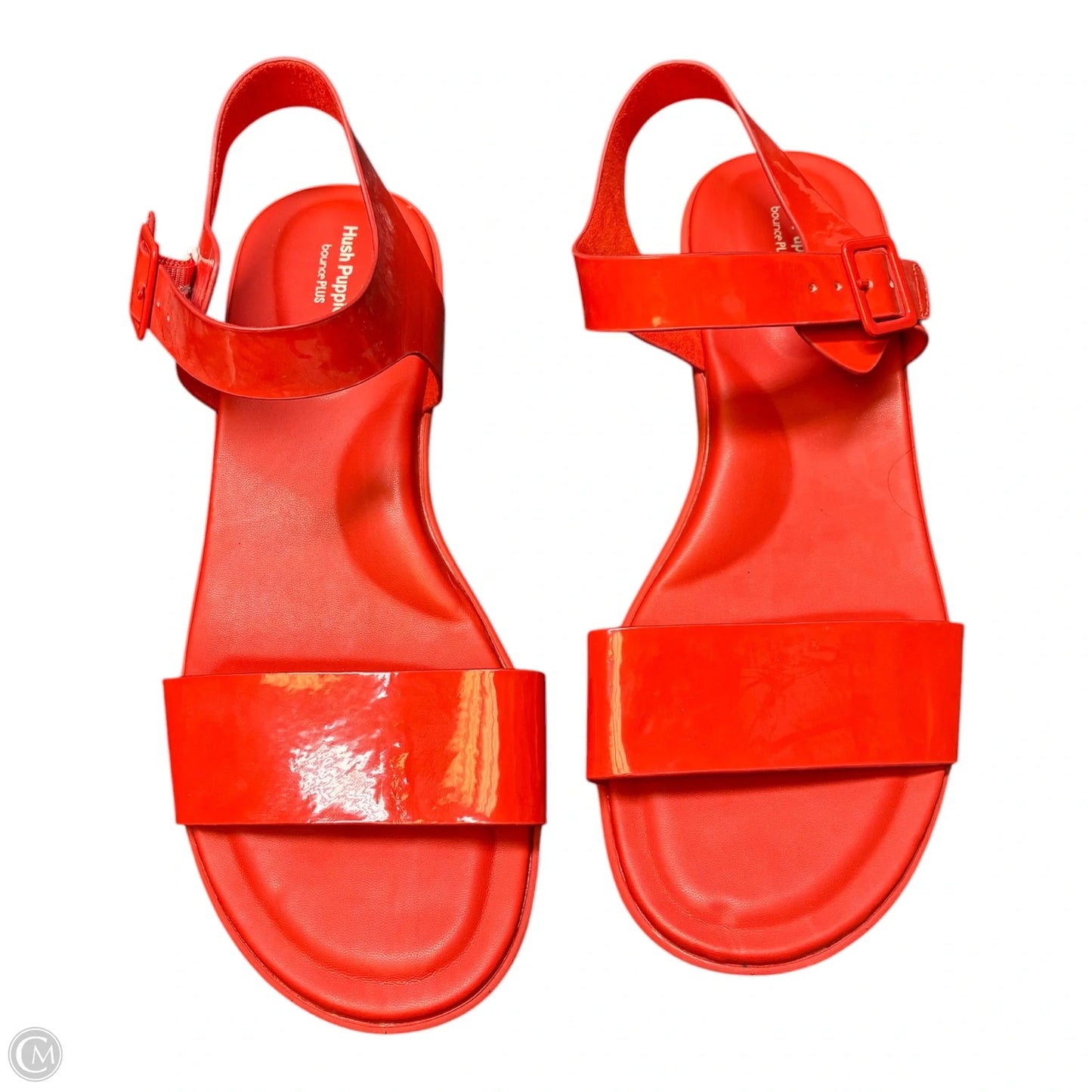 Sandals Flats By Hush Puppies In Red, Size: 11