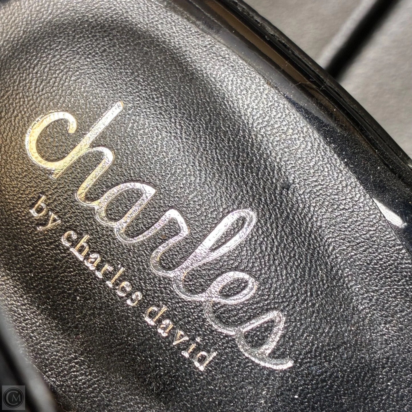 Sandals Heels Wedge By Charles By Charles David In Black, Size: 7.5