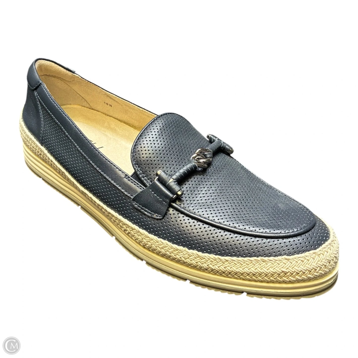 Shoes Flats By Vaneli In Navy, Size: 10