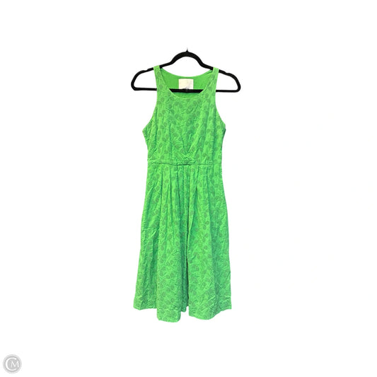 Dress Casual Midi By Clothes Mentor In Green, Size: Xs