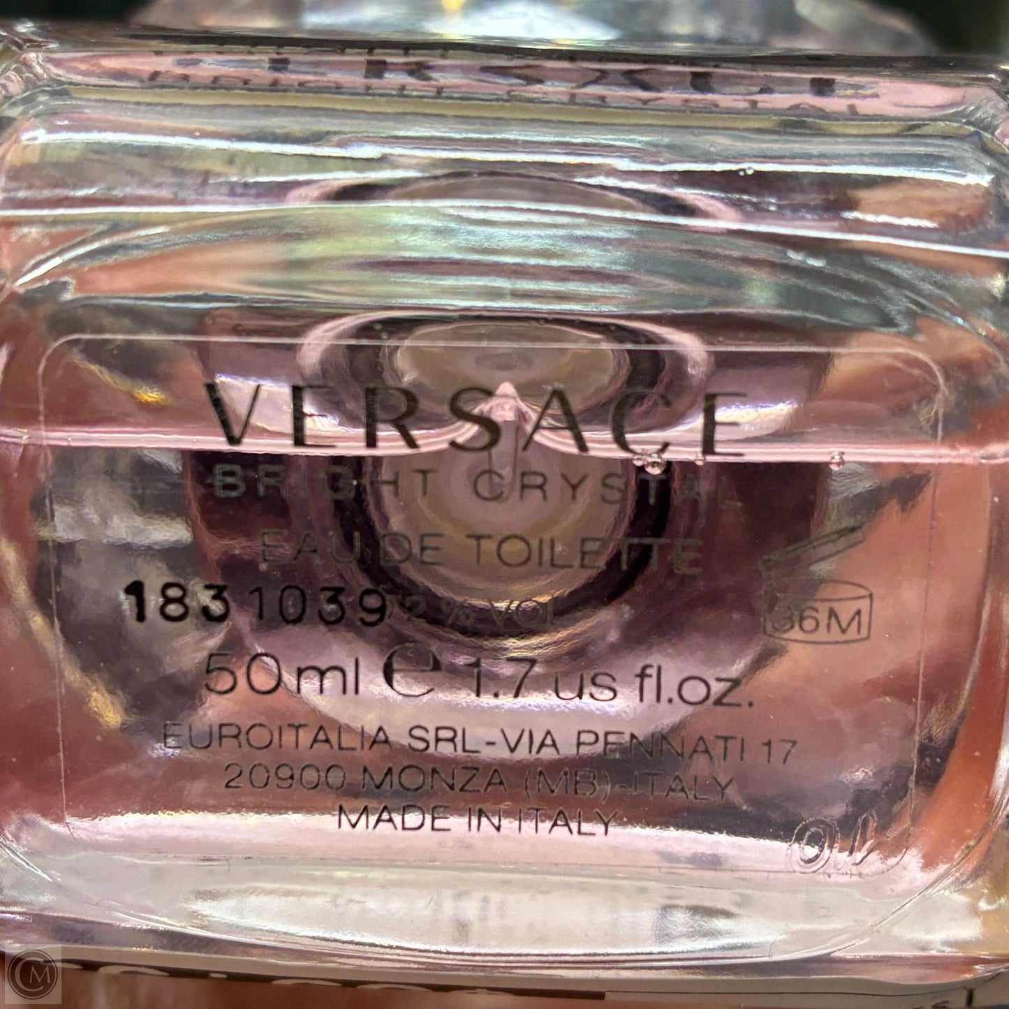 Fragrance Perfume Luxury Designer By Versace