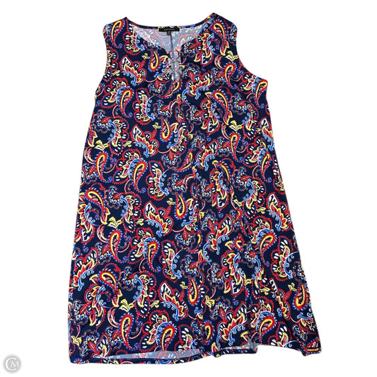 Dress Casual Short By Clothes Mentor In Multi-colored, Size: 2x