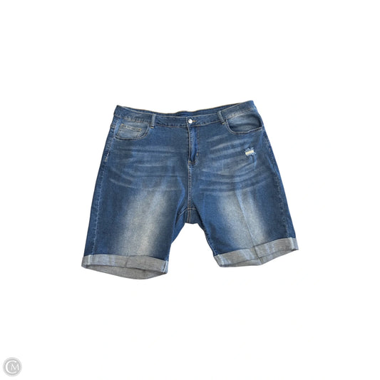 Shorts By Cmf In Blue Denim, Size: 24