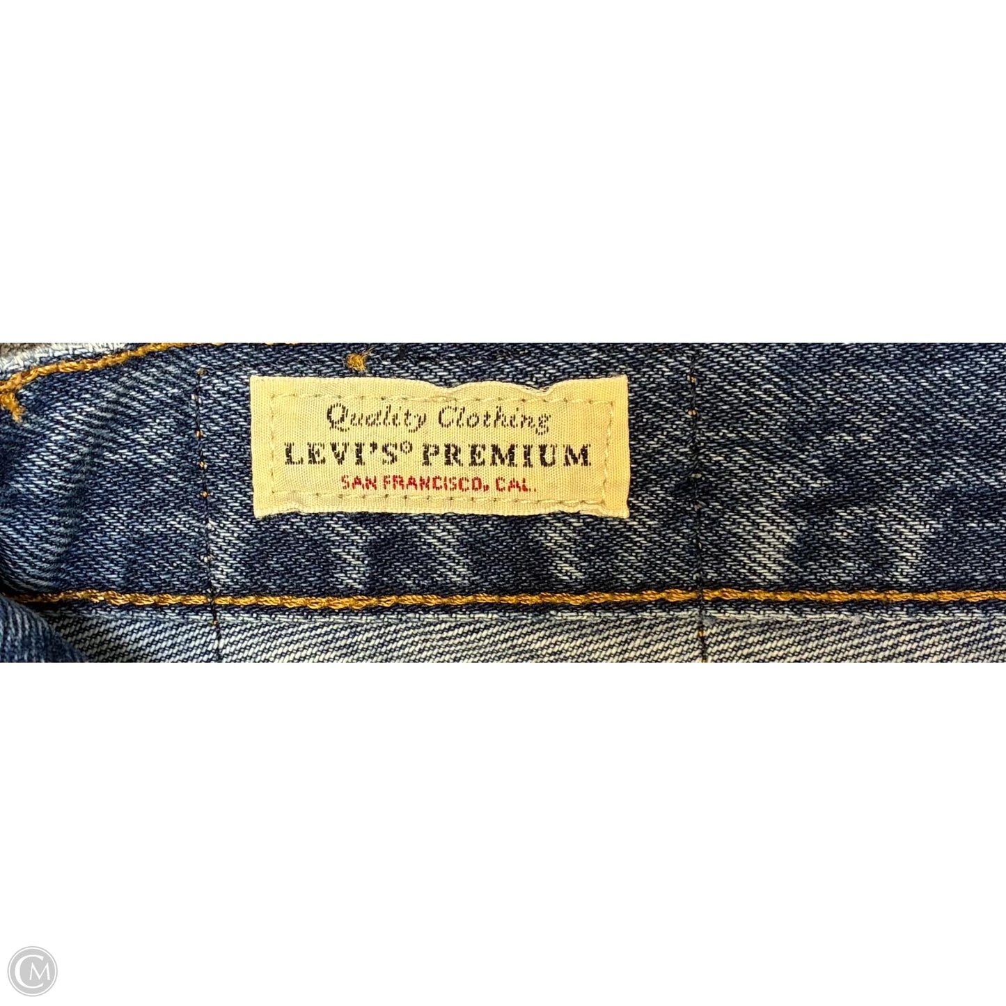 Shorts By Levis In Blue Denim, Size: 10