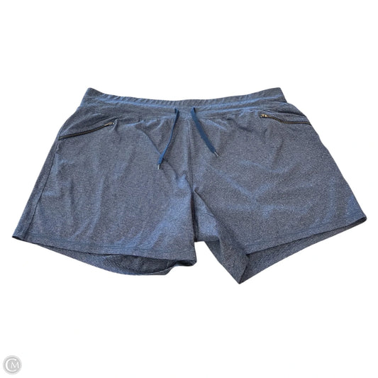 Athletic Shorts By Avia In Blue, Size: Xxl