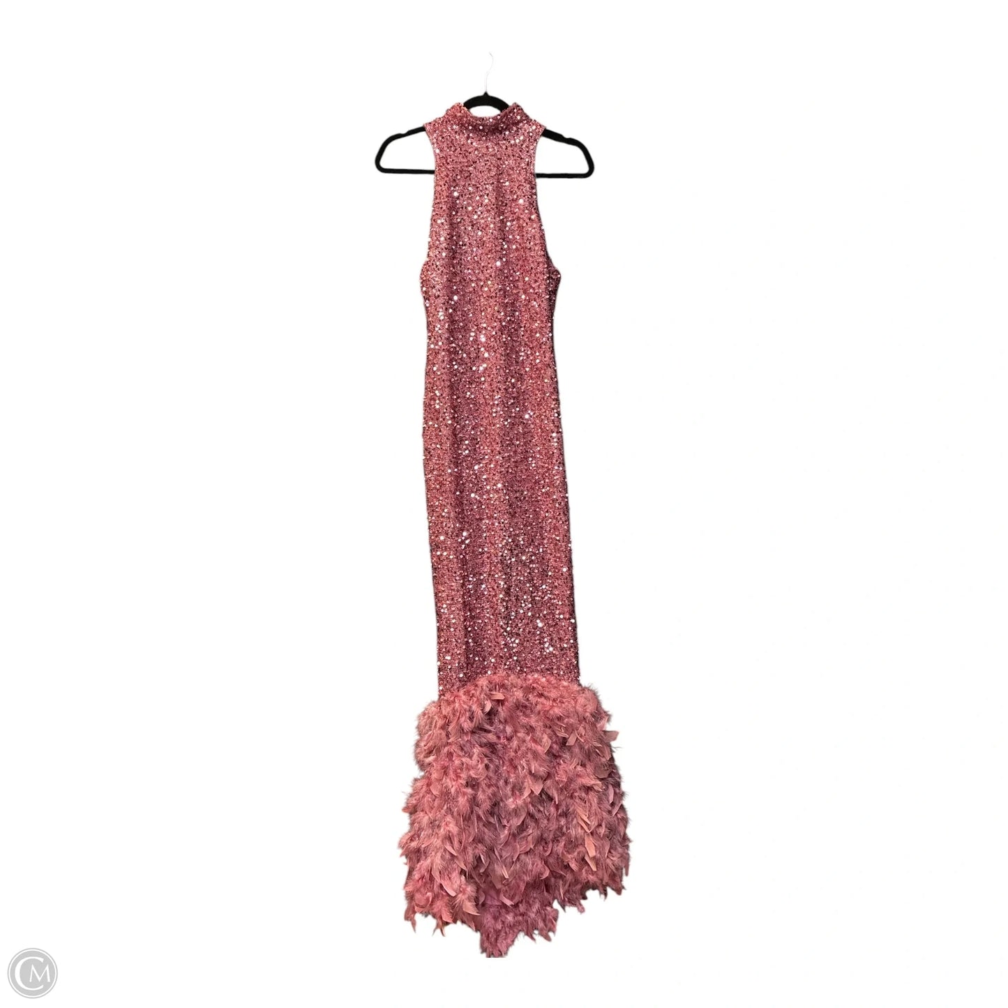 Dress Party Long By Fashion Nova In Pink, Size: M