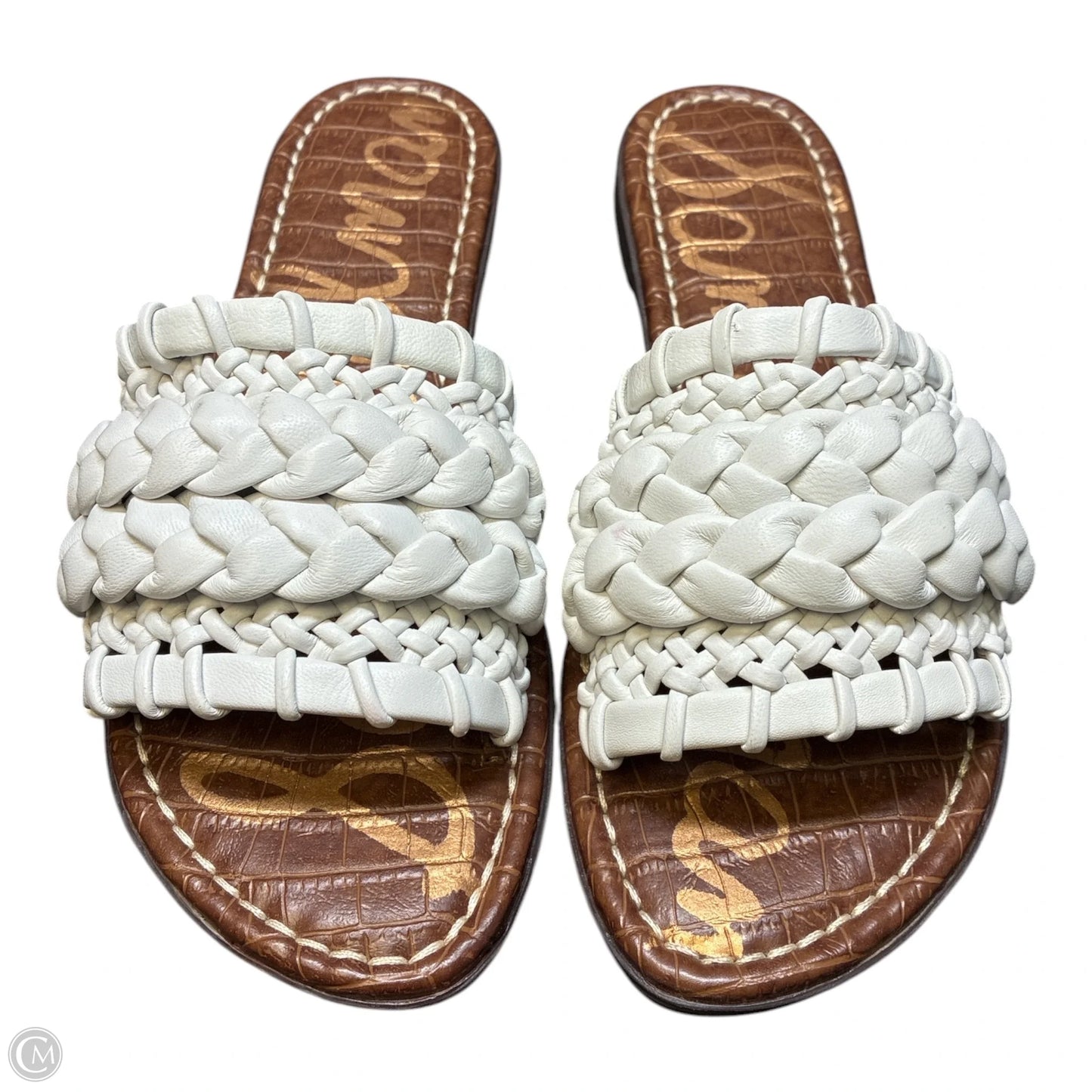 Sandals Flats By Sam Edelman In White, Size: 7
