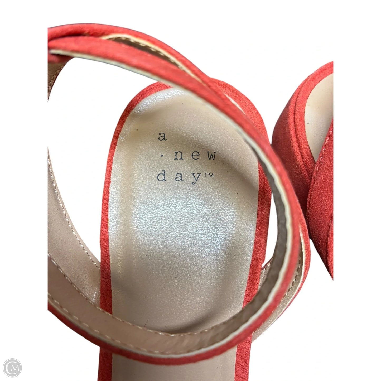 Sandals Flats By A New Day In Orange, Size: 8