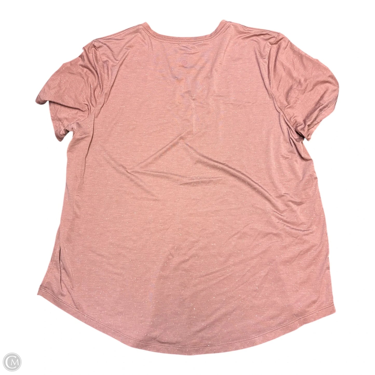 Top Short Sleeve By Lululemon In Mauve, Size: M