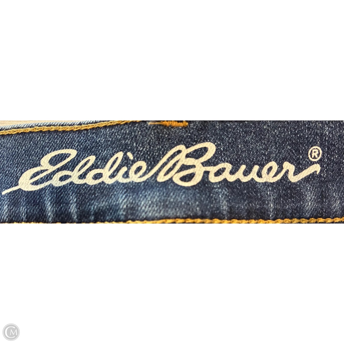 Jeans Straight By Eddie Bauer In Blue Denim, Size: 6